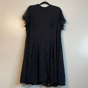 torrid black lacy dress